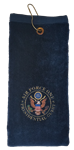 Air Force Presidential Crew Golf Towel, Made in The USA, Cotton, White House Seal