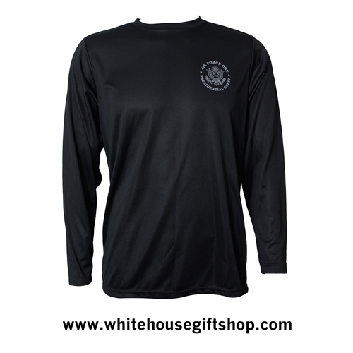 Air Force One Black Long Sleeve Shirt from the Official White House Gift Shop