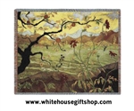 Apple Tree Throw Blanket