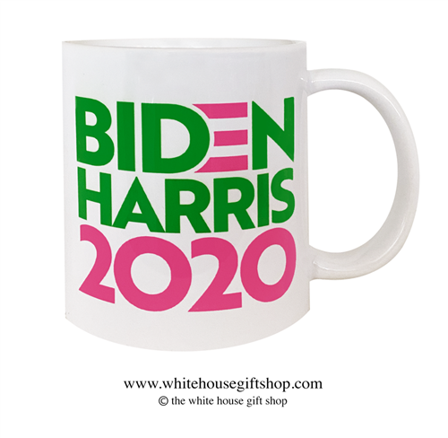 Biden Harris 2020 Presidential Campaign Coffee Mug, Designed at Manufactured by the White House Gift Shop, Est. 1946. Made in the USA