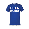46th POTUS Joseph R. Biden & VPOTUS Kamala Harris T-Shirt in Royal Blue