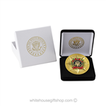 "4th" Coin in PRESIDENT BIDENS Historic Moments Series, "2021 Merry Christmas from the White House, The Annual Holiday Coin", #29 Coin in series