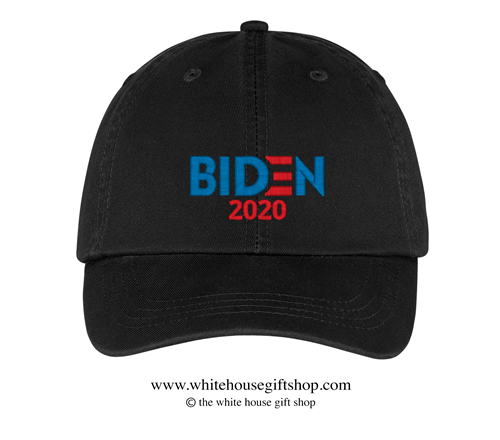 Joseph R. Biden 2020 Hat in Black, 46th President of the United States, Official White House Gift Shop Est. 1946 by Secret Service Agents