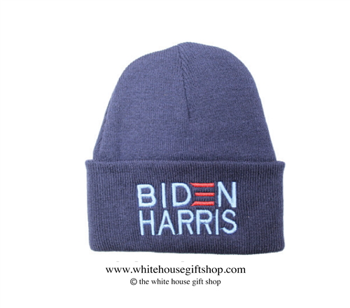 Joseph R. Biden Beanie in Navy, 46th President of the United States, Official White House Gift Shop Est. 1946 by Secret Service Agents