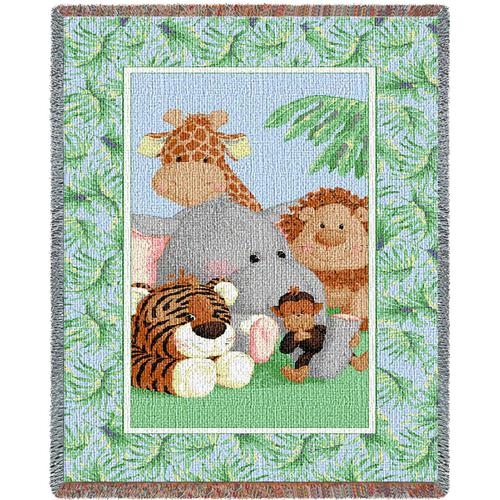 Favorite kids colors, Baby blanket throw from White House Gift Shop