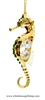 Gold Sea Horse Ornament