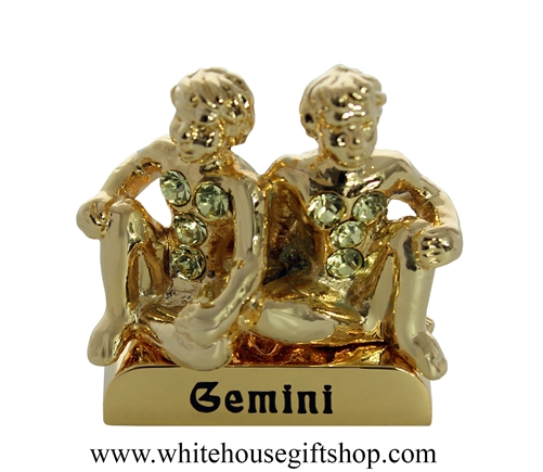 Gold Constellation Zodiac Collection: Gemini