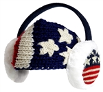 American Flag Headband and Earmuffs