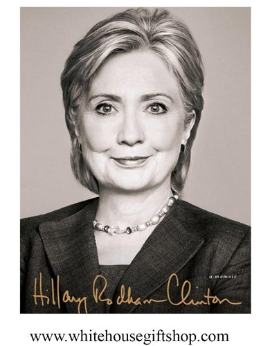 Hillary Clinton, "Hard Choices", Hardcover Book, Rare 1st Edition, White House Gift Shop Gold Seal (seal is separate for you to apply if and as desired)