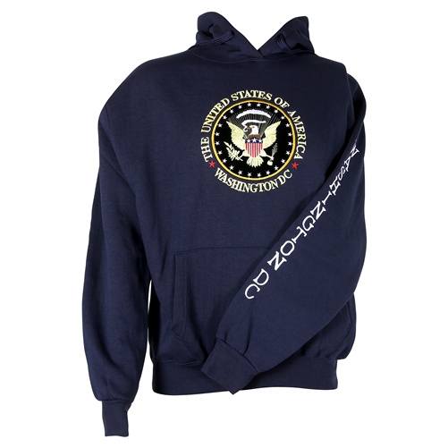 Presidential Seal Hoodie, Navy Blue