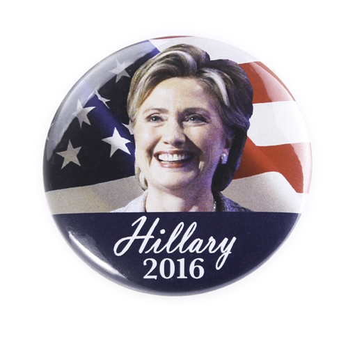 Hillary Clinton for President Campaign Button or Pin