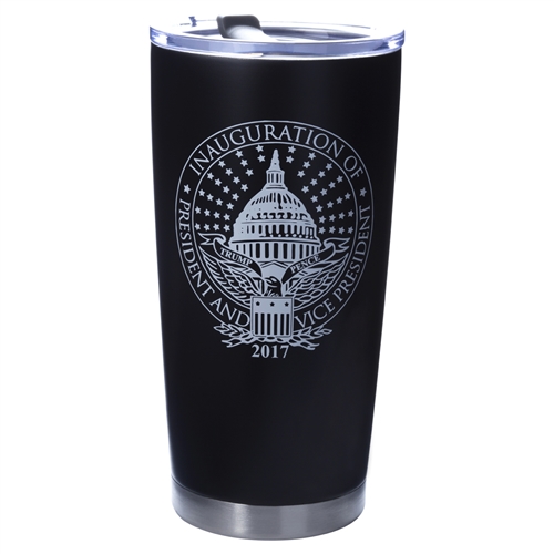 President Elect Donald J. Trump 45th President Copper Lined 20-Ounce Travel Mug with Inauguration Official Seal