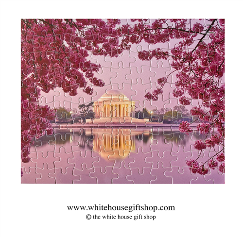 The Jefferson Memorial, 110 Piece Jigsaw Puzzle, Made in USA!