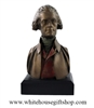 Thomas Jefferson Bust, 3rd U.S. President of the United States, 6"x 3.5''
