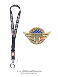 Front Line Workers Heroes of COVID-19, Gold Pin for Lanyard, Uniform, or Lapel. Designed by artist Anthony Giannini for the original Secret Service White House Gift Shop.