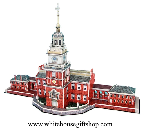 Independence Hall 3D Puzzle