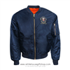 National Security Council Situation Room Bomber Flight Jacket, Navy Blue