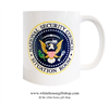The National Security Council Situation Room Coffee Mug, Designed at Manufactured by the White House Gift Shop, Est. 1946. Made in the USA