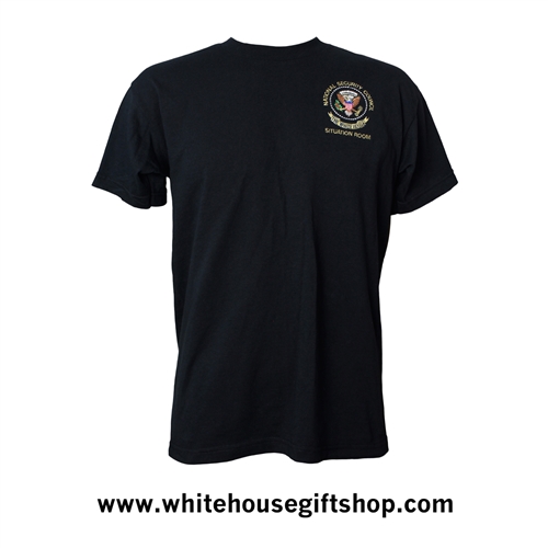 NSC National Security Council Situation Room t-shirt, black