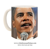 President Barack H. Obama Coffee Mug, 44th President of the United States of America, Designed at Manufactured by the White House Gift Shop, Est. 1946. Made in the USA