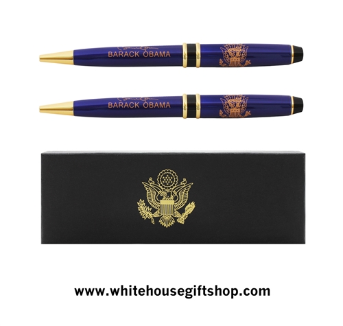 Obama Seal Pen Set Blue