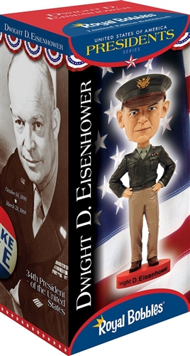 President Dwight D. Eisenhower Bobblehead, Wobbler, Nodder from White House Gift Shop