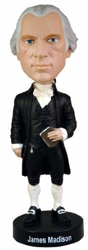 President James Madison Bobblehead, Wobbler, Nodder from White House Gift Shop