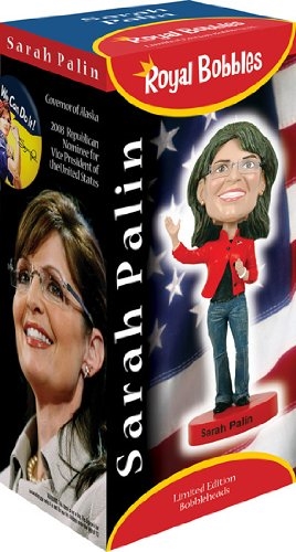 Sarah Palin Vice Presidential Candidate,Official Bobblehead, Wobbler, Nodder from White House Gift Shop