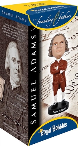 Founding Father Samuel Adams Bobblehead, Wobbler, Nodder from White House Gift Shop