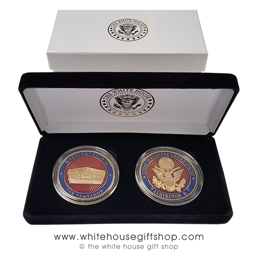 The Pentagon Challenge Coins