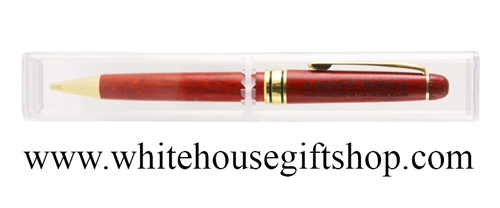 44th President Rosewood Pen