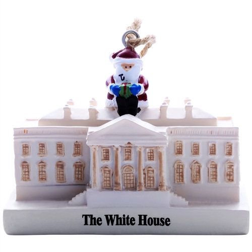 Santa Visits the White House at Christmas