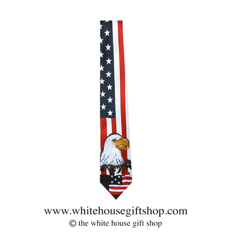 American Eagle with American Flag with Neck Tie from the Official White House Gift Shop