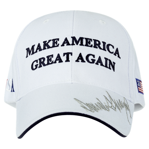 Donald J. Trump, Mug, 2016 white hat-Make America-Great-Again-from official white house gifts and gift shop-historical collection.