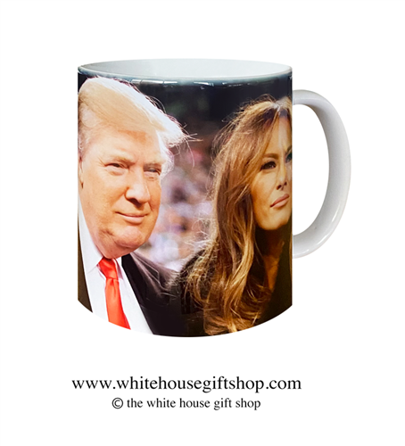 President Donald J. Trump Coffee Mug, Designed at Manufactured by the White House Gift Shop, Est. 1946. Made in the USA