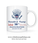 President Donald J. Trump Coffee Mug, Designed  by the White House Gift Shop, Est. 1946