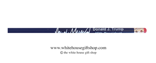 President Donald J. Trump Navy Blue Pencil, QTY 1