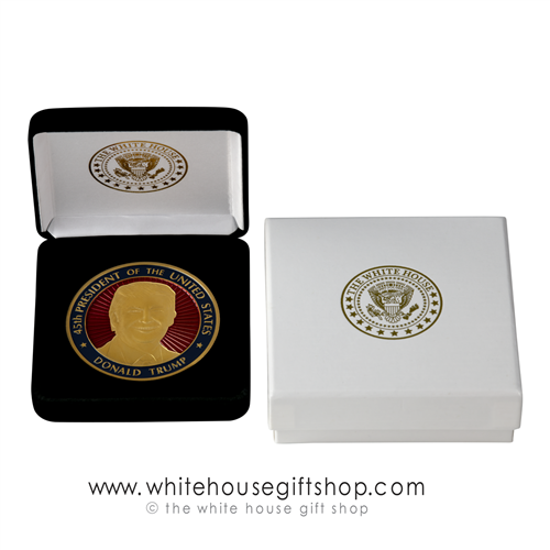 President Donald J. Trump Commemorative Coin from the Original Official White House Gift Shop
