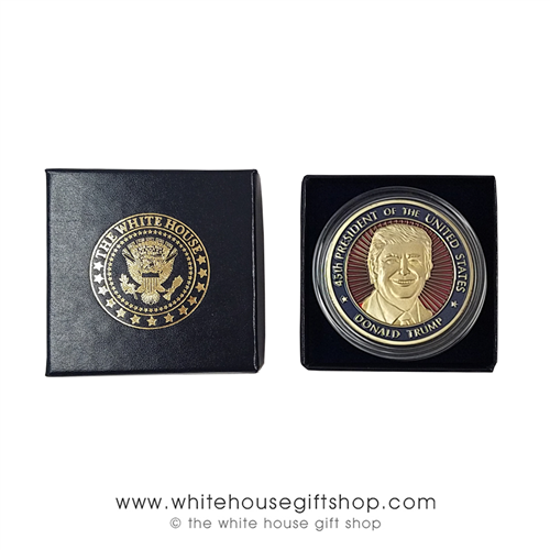 President Donald J. Trump Commemorative Coin from the Original Official White House Gift Shop