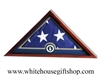 US Flag Display Case with Air Force Medallion