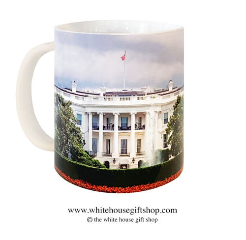The White House Coffee Mug, 44th President of the United States of America, Designed at Manufactured by the White House Gift Shop, Est. 1946. Made in the USA