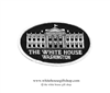 The White House Iron-on Patch in Black