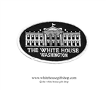 The White House Iron-on Patch in Black