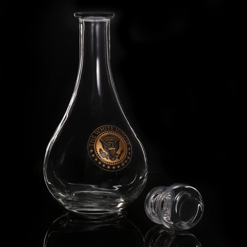 White House Glass Decanter