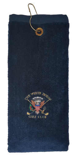 President Seal Golf Towel, Cotton, Made in USA, Made in America