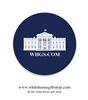 The Official WHGS.COM Seal Coaster Set of 4, Designed by the White House Gift Shop, Est. 1946. Made in the USA