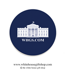The Official WHGS.COM Seal Coaster Set of 4, Designed by the White House Gift Shop, Est. 1946. Made in the USA