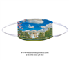 COVID-19 Global Response Face Mask in White with The White House