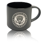 The White House Seal Presidential 15 ounce large Bistro Mug, etched in America, United States Eagle, quality mugs from official White House Gift Shop.