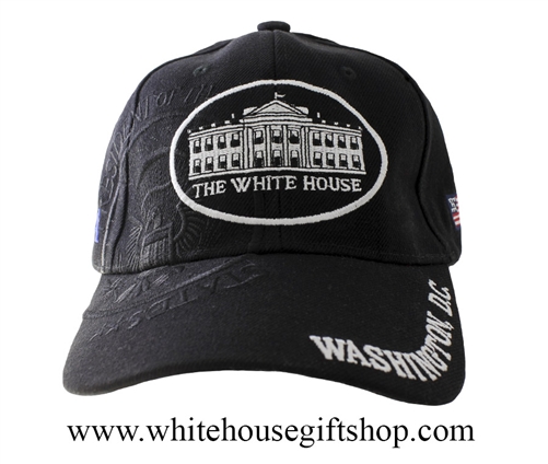 Baseball Style White House Black Hat